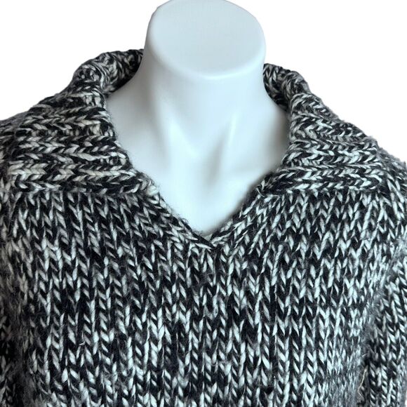 Liz Claiborne Chunky Knit Sweater Marled Pullover Wool Blend Size Medium Y2K - Picture 6 of 16